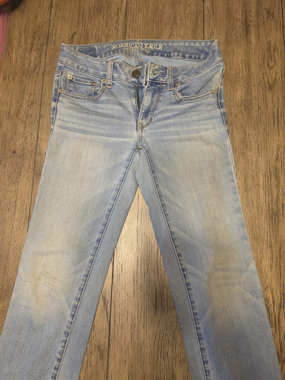 American Eagle Outfitters Light Blue Skinny Jeans